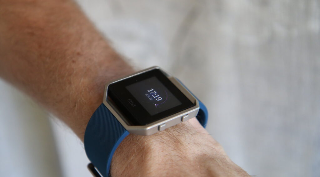 Fitbit with Clock